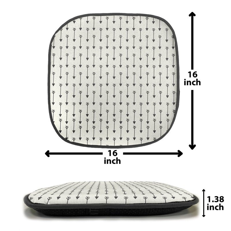 Outdoor 1.38'' Dining Chair Seat Cushion