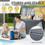 Boîte de rangement verrouillable 90 gallons-114791536