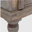 Table de chevet en bois gris antique