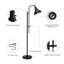 Lampe sur pied arquée 64,96 po Binegar