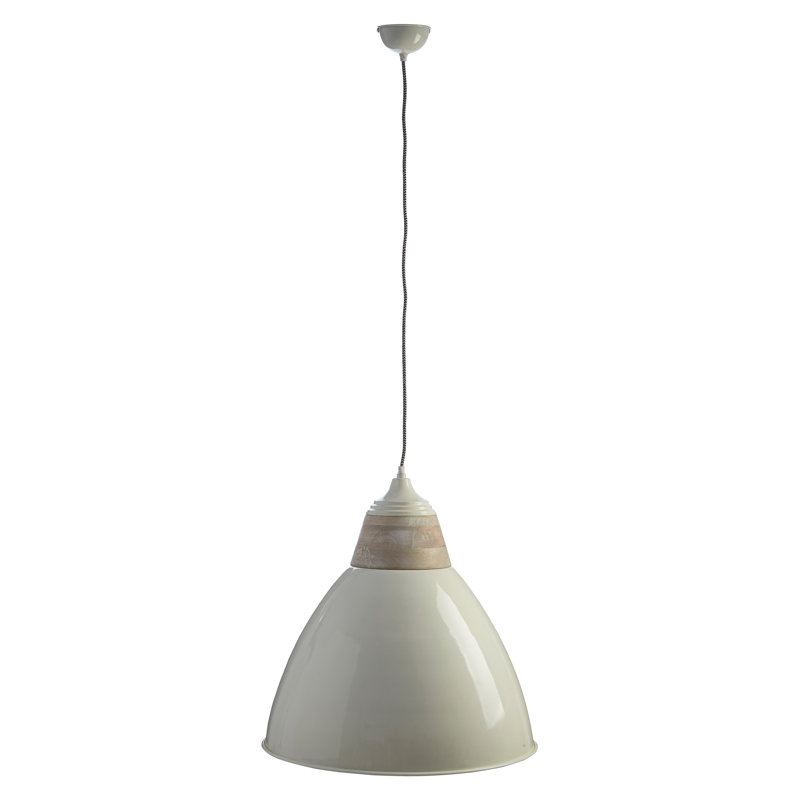 Ade 1 - Light Dome Pendant, 120cm H x 54cm W x 56cm D, White