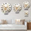 Horloge murale en métal Dreamy White-93393723