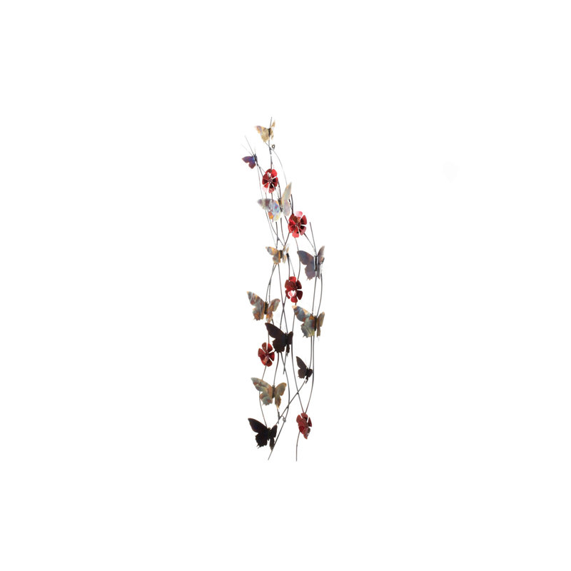 Wall Sculpture Butterfly Ribbon