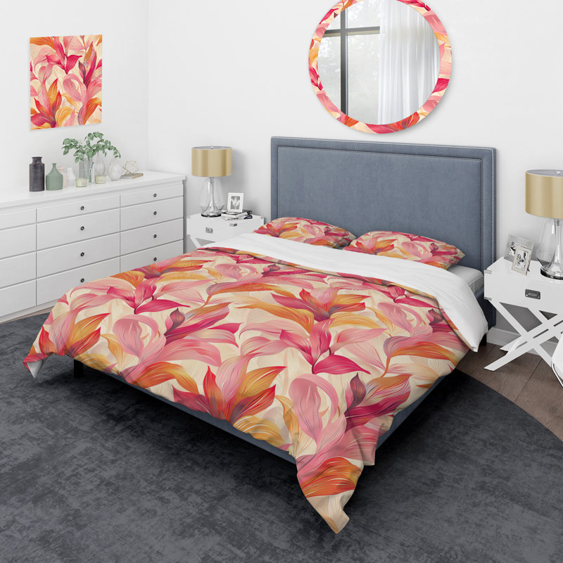 Ensemble de housse de couette Modern, Housse de couette simple + 2 taies décoratives st