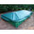Sandlock Sandboxes 58.5'' x 10'' Plastic Rectangle Sandbox with Cover