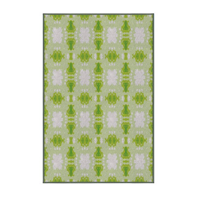 Tapis de zone verte à motif