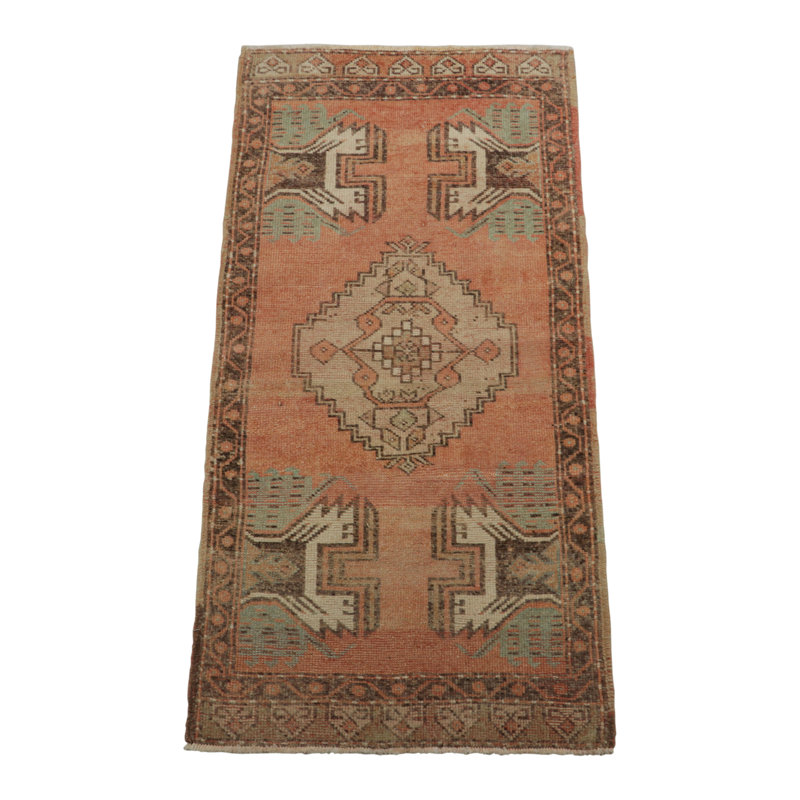 One-of-a-Kind 1'7x3'3 Hand Knotted Area Rug