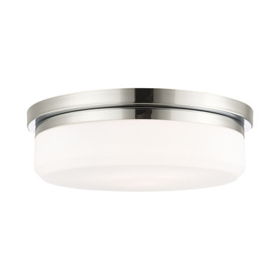 Bahar Glass Flush Mount