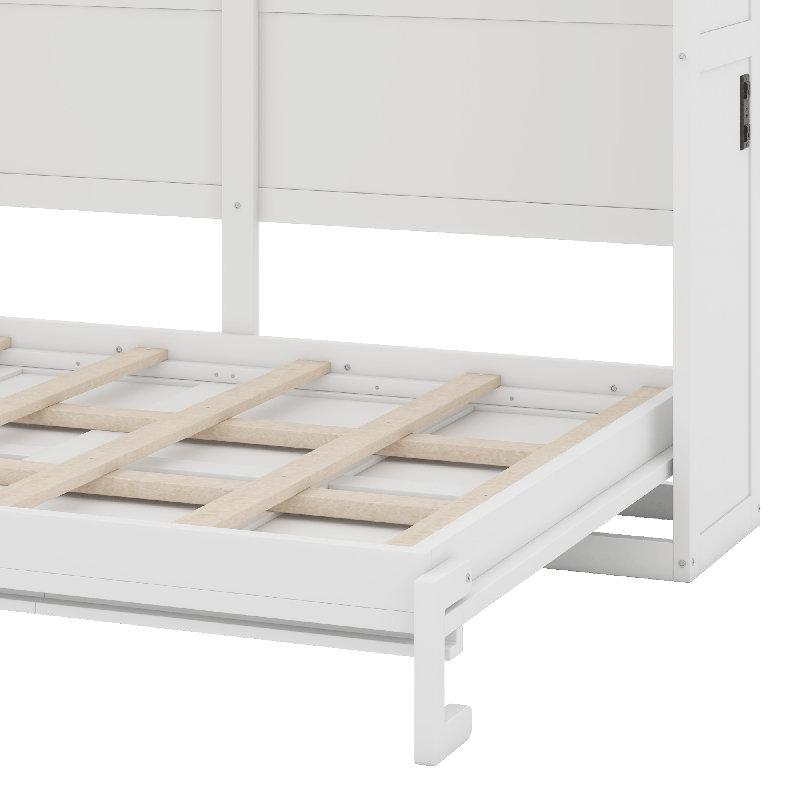 Lit escamotable Murphy, Blanc