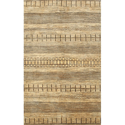 Tapis contemporain brun / gris