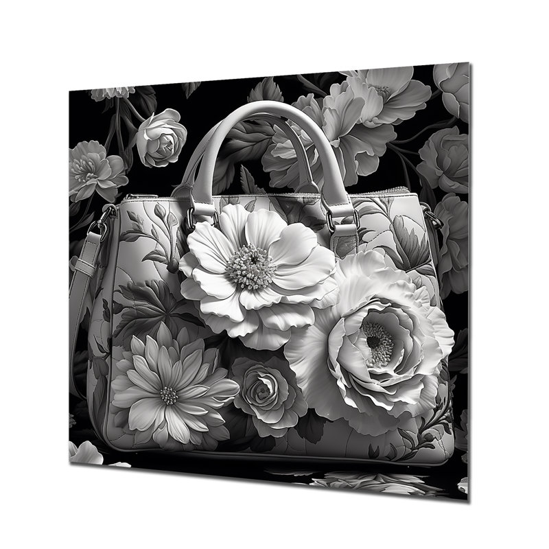 Sac à main Elegance Floral, H 36 po x l 36 po