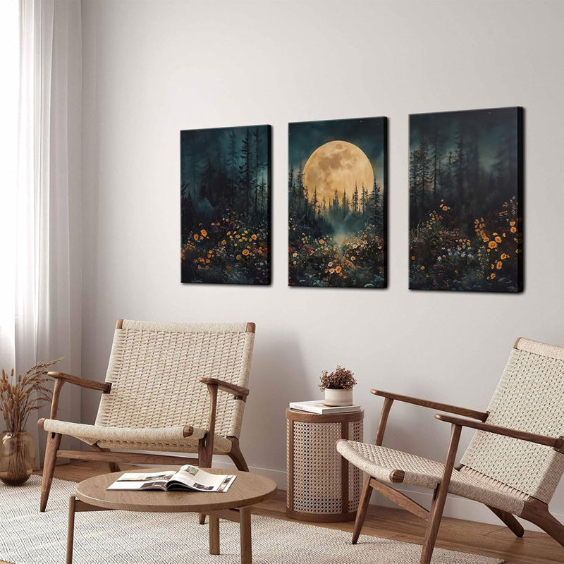 3 Piece Wrapped Canvas Print