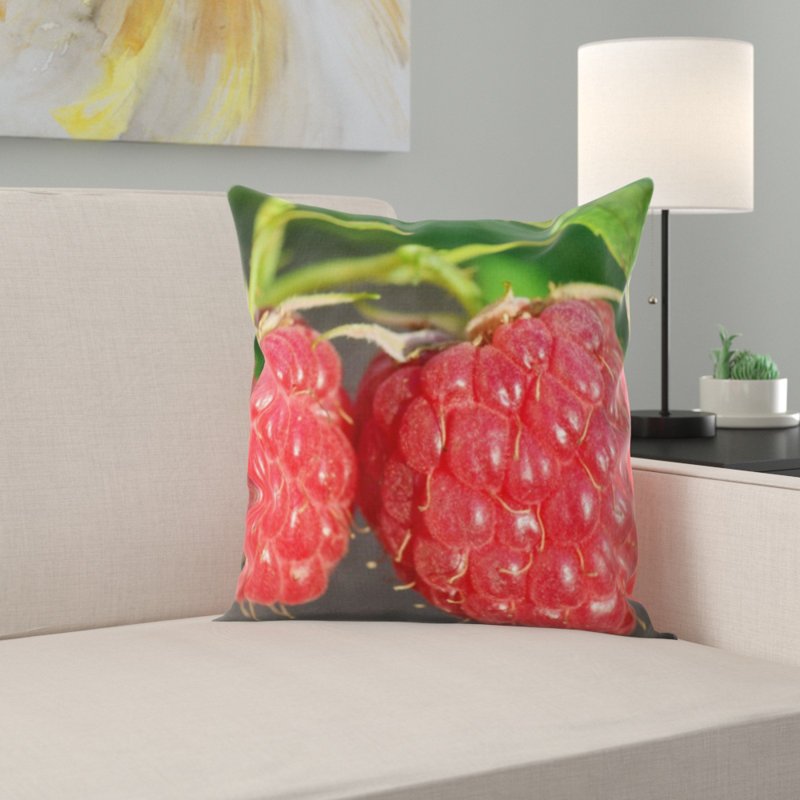Microsuede Throw Pillow