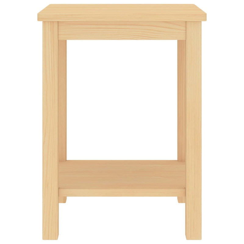 35cm W Bedside Table, Brown