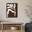 Retro Matisse Inspired Abstract Botanical 2 Brown-1552394924-1552394915