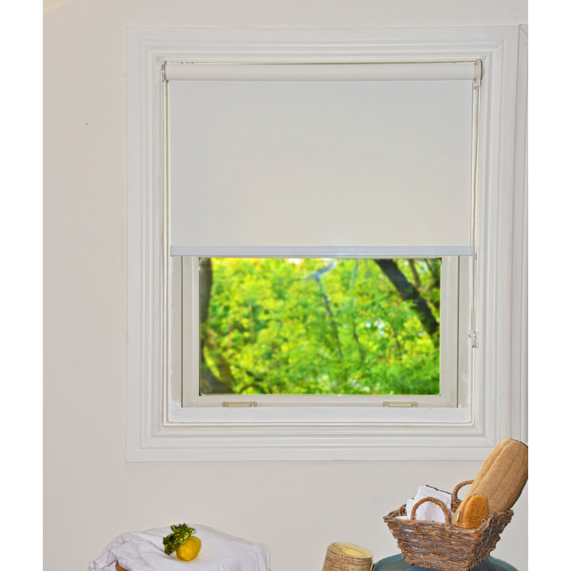 Store à enroulement semi-transparent, Crème, l 35 po x L 48 po