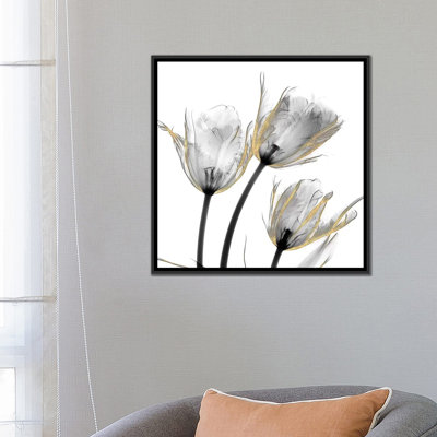 « doré orné de tulipes ii » par albert koetsier,-print