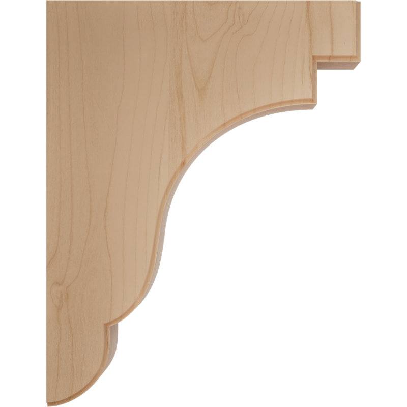 Support Bedford, l 3 3 po x P 8 1/2 po x H 11 po (paquet de 2), Aulne, 3.5-in. W x 8.5-in. D x 11-in. H