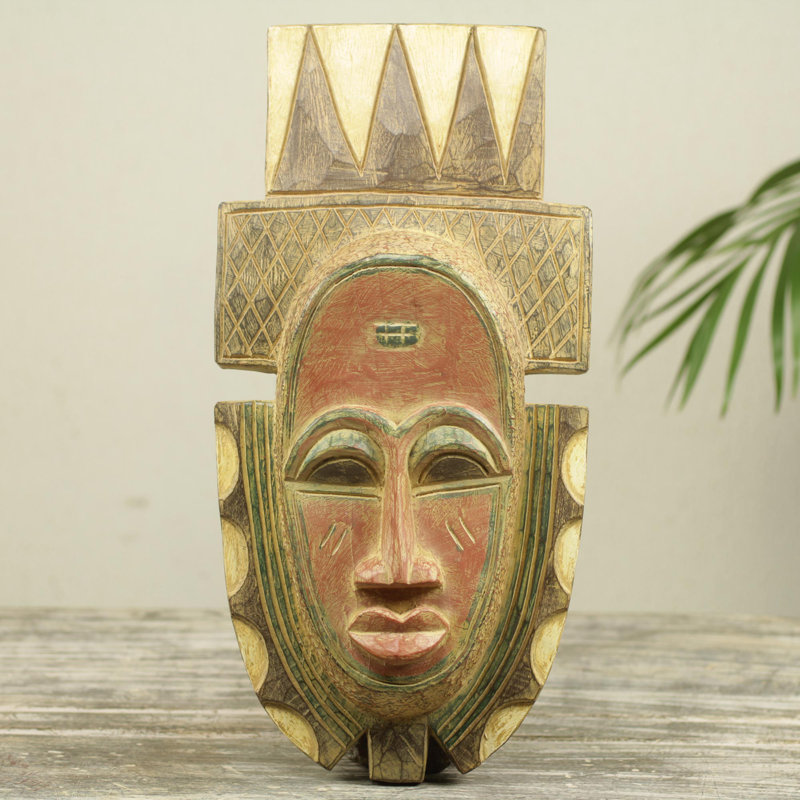 Décoration murale sculptée en bois Fia
