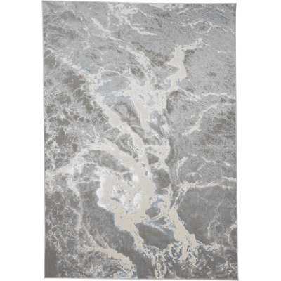 Tapis gris Caniyah
