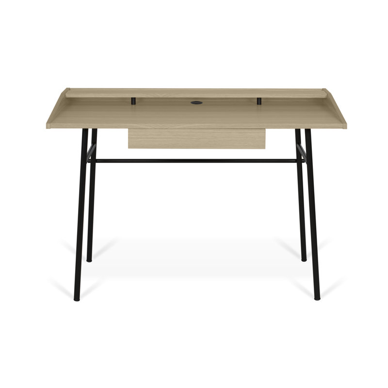 Alvoid Metal Base Writing Desk