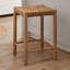 Nadia Bar Stool with Solid Wood Frame