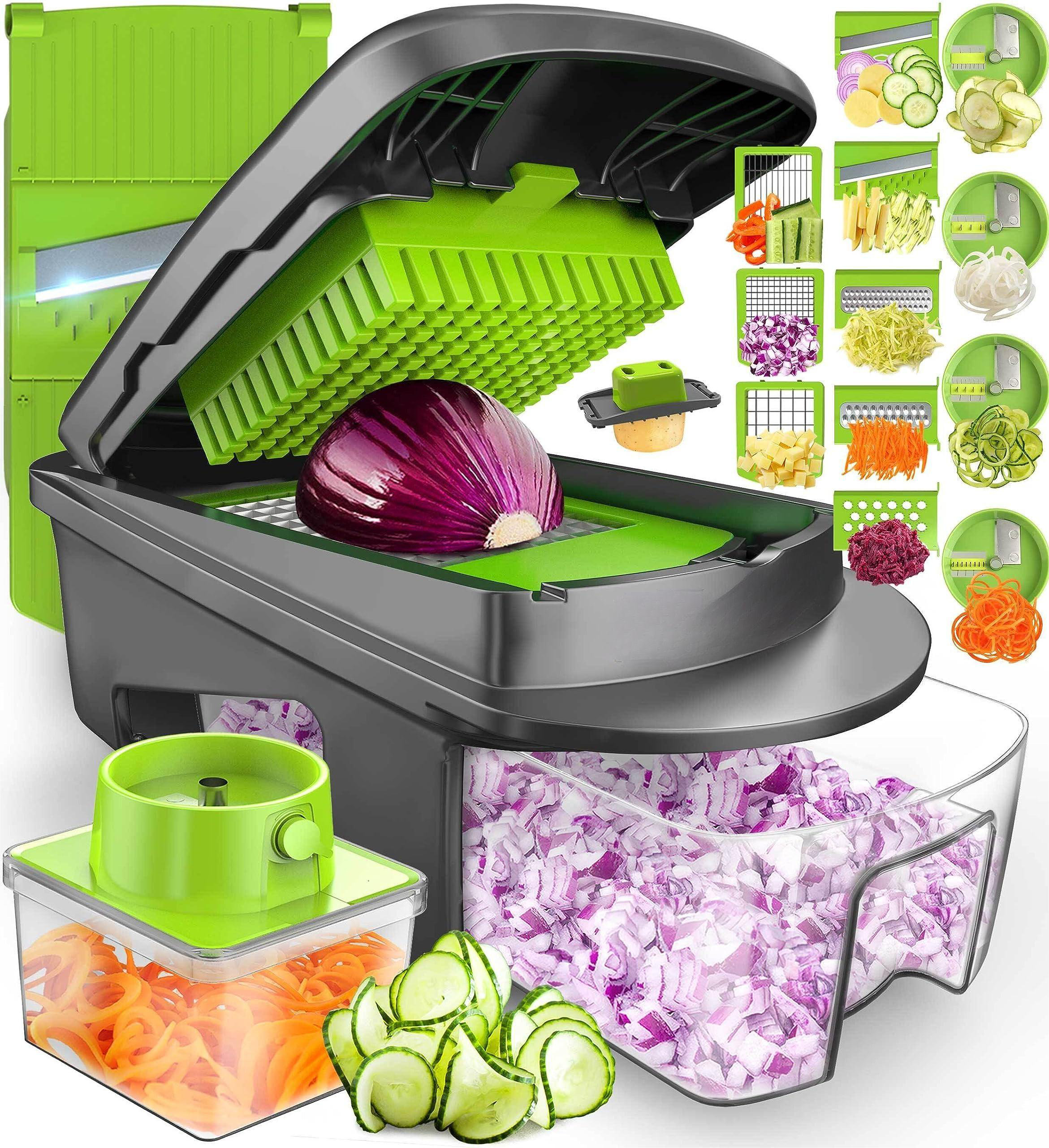 Vegetable Chopper Slicer 10-in-1 Chopper Vegetable Cutter CELLPAK