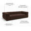 3 Seater Convertible Sofa Bed-922128846