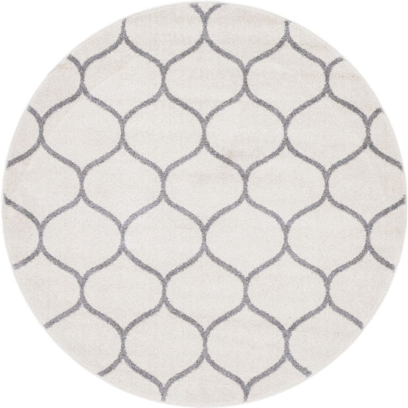 Tellaro Abstract Indoor Rug, Round 3'