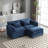 Luxurious Oversized Double Sofa with Removable Armrests and Side Pockets-1268184556