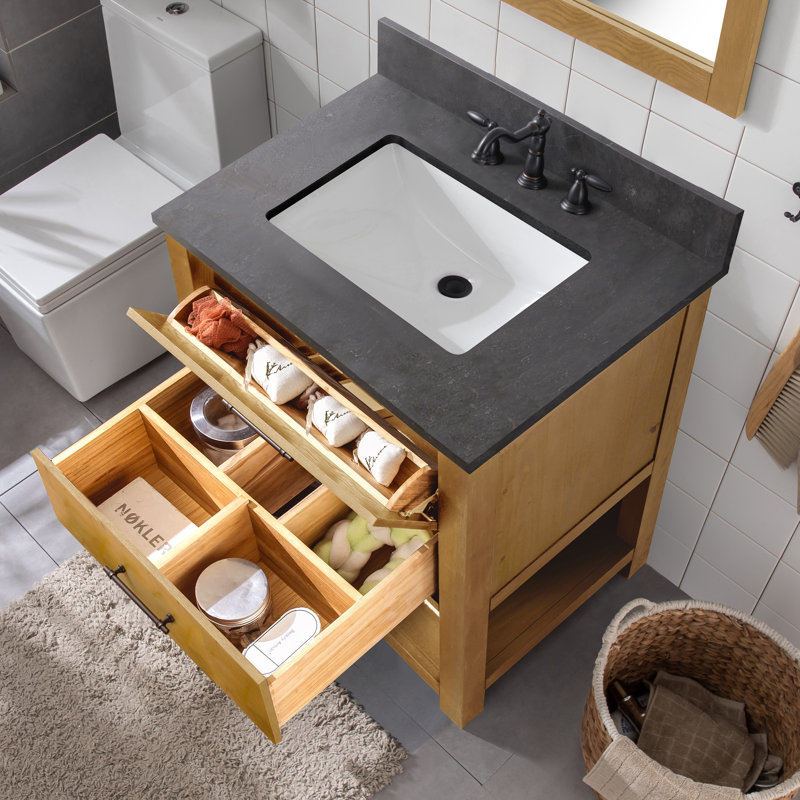 Ensemble de meuble-lavabo simple 30 po Keri, Tanné