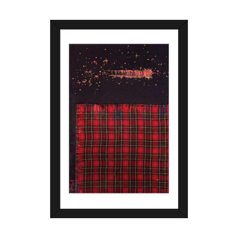 «Skye at Night», impression sur toile, H 24 po x l 16 po x P 1 po, Papier d'art encadré noir, Blanc