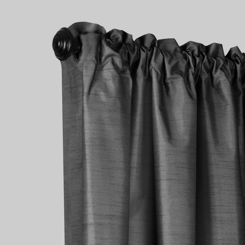 Botelho Blackout Curtain Pair, Black