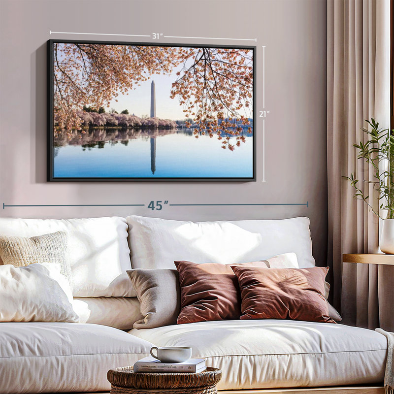 Architecture «Washington DC Spring Wall Art», H 21 po x l 31 po