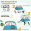 Tentes de camping pour 4/6 personnes avec moustiquaire et moustiquaire COBIZI-109701213