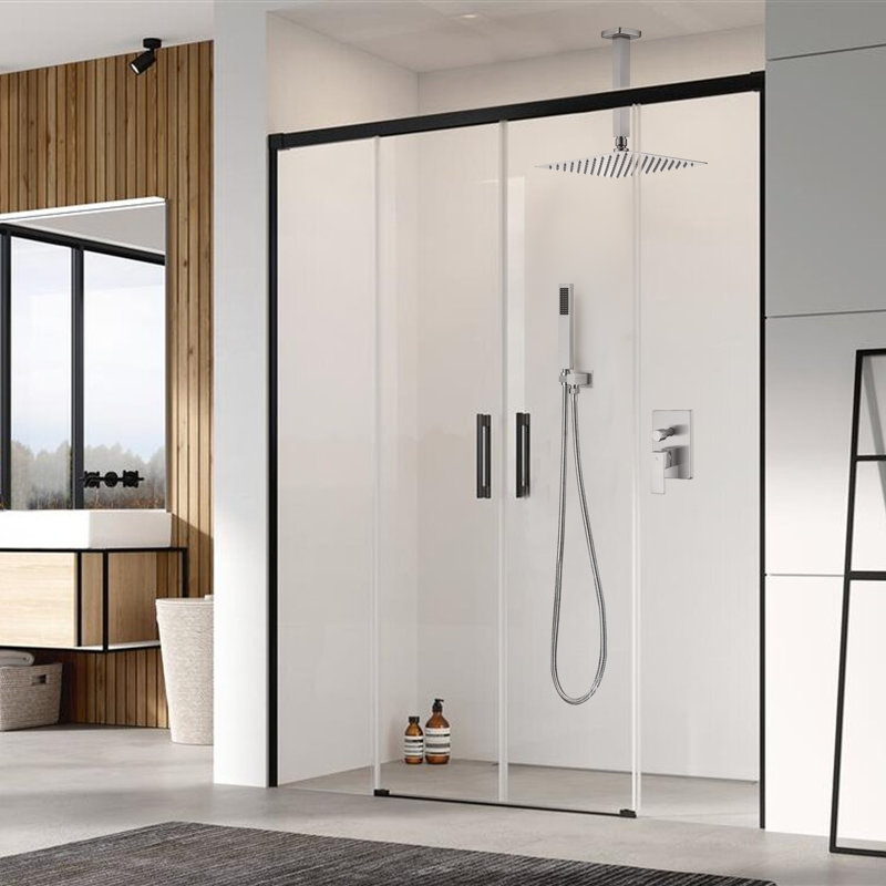 Complete Shower System with Rough in-Valve, Brushed Nickel