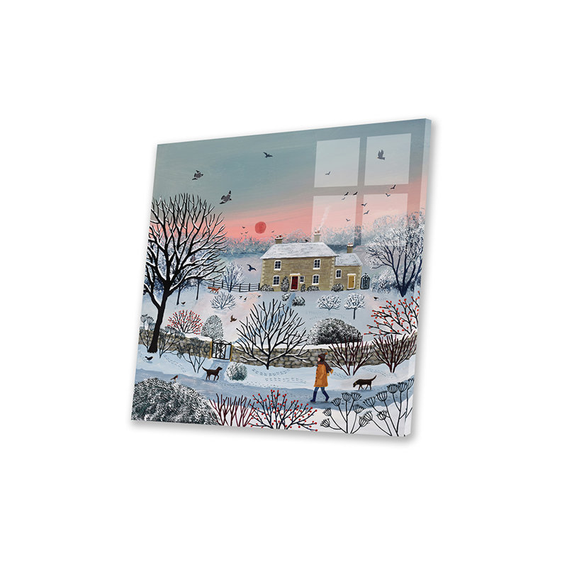 «Nearly Home» par Jo Grundy - impression non encadrée, H 24 po x l 24 po x P 0,25 po