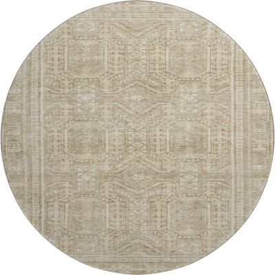 Premium Machine Washable Ashlynn Border Rug