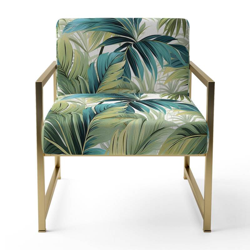 Motif de palmiers Palm Oasis, Doré