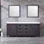Meuble-lavabo double l 80 po x P 22 po et miroirs 30 po Marsyas-597706385-660299842