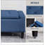 Repose-pieds avec rangement, banc de rangement rembourré avec plateau relevable et capitonnage à boutons pour le salon-1334333615