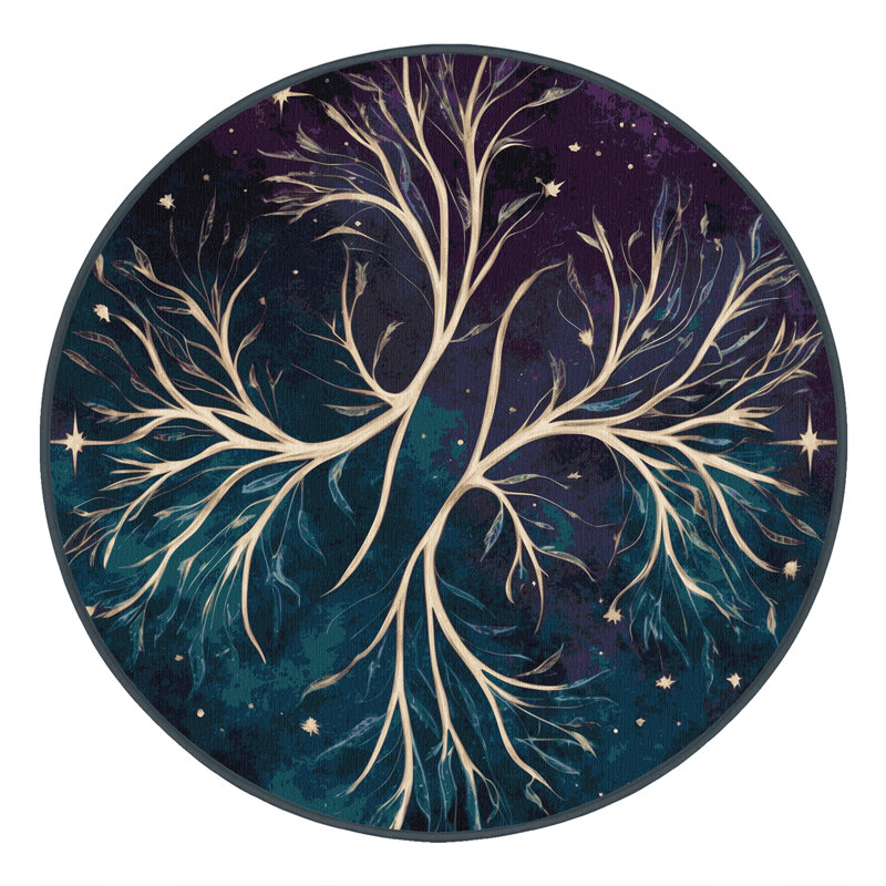 Silver Grove Rug, Round 7'