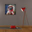 «Pug Grissom» par Sean Parnell, art mural sur toile