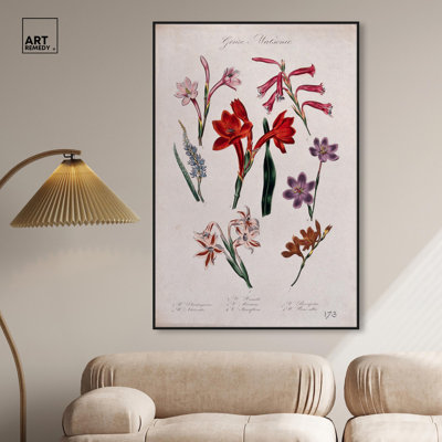 Art Remedy, impressions sur toile, sept plantes