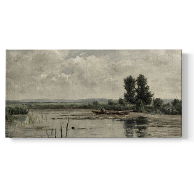 Série paysage - MLIV - Toile tendue avec châssis encadré - Prêt à être accroché