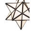 10" Wide Moravian Star Pendant