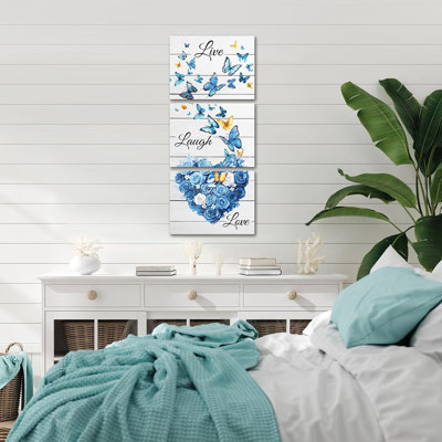 3 Piece Wrapped Canvas Wall Art