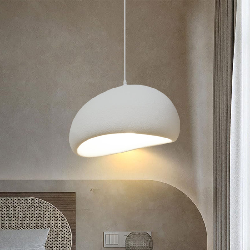 Adewale 4 - Light Drum Pendant, 25cm H x 30cm W x 30cm D