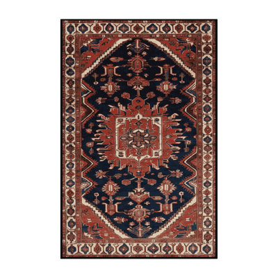 Tapis brun lavable à la machine