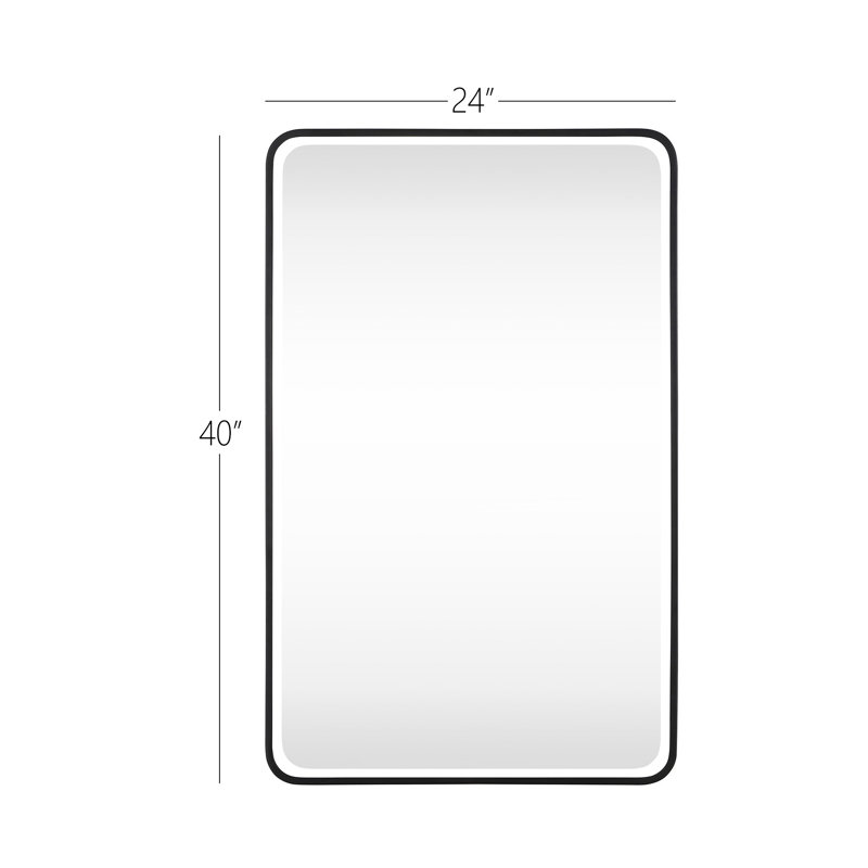 Miroir de salle de bain Arloine, 24 po x 40 po